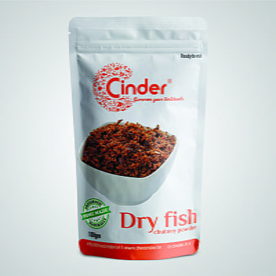 CINDER DRY FISH CHUTNEY 100GRM