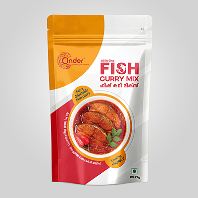 CINDER FISH CURRY MIX 97G